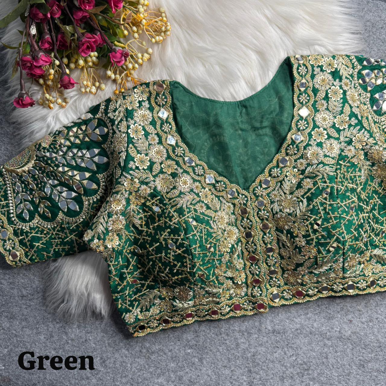3 D Peacock Pure Blouse - view 9
