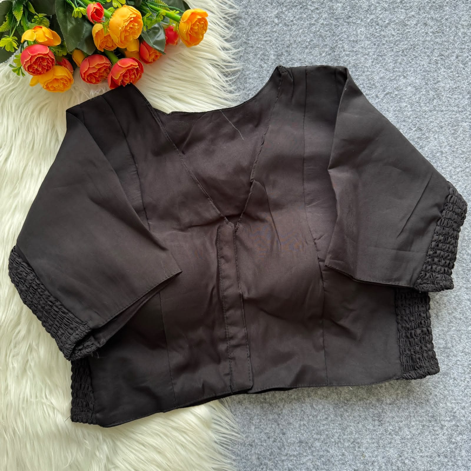 Design Number 2608 Pure Roman Silk Blouse - view 3