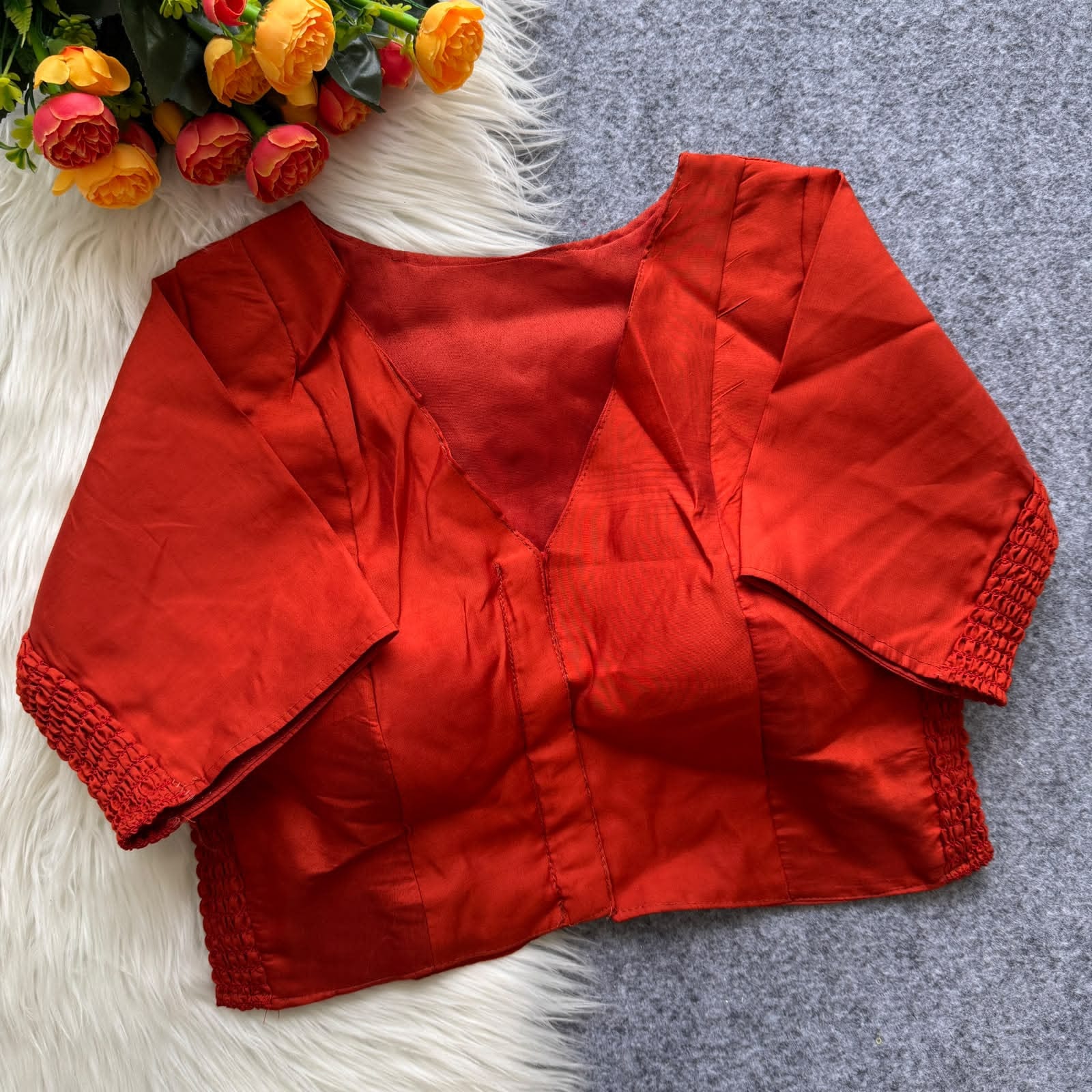 Design Number 2608 Pure Roman Silk Blouse - view 5