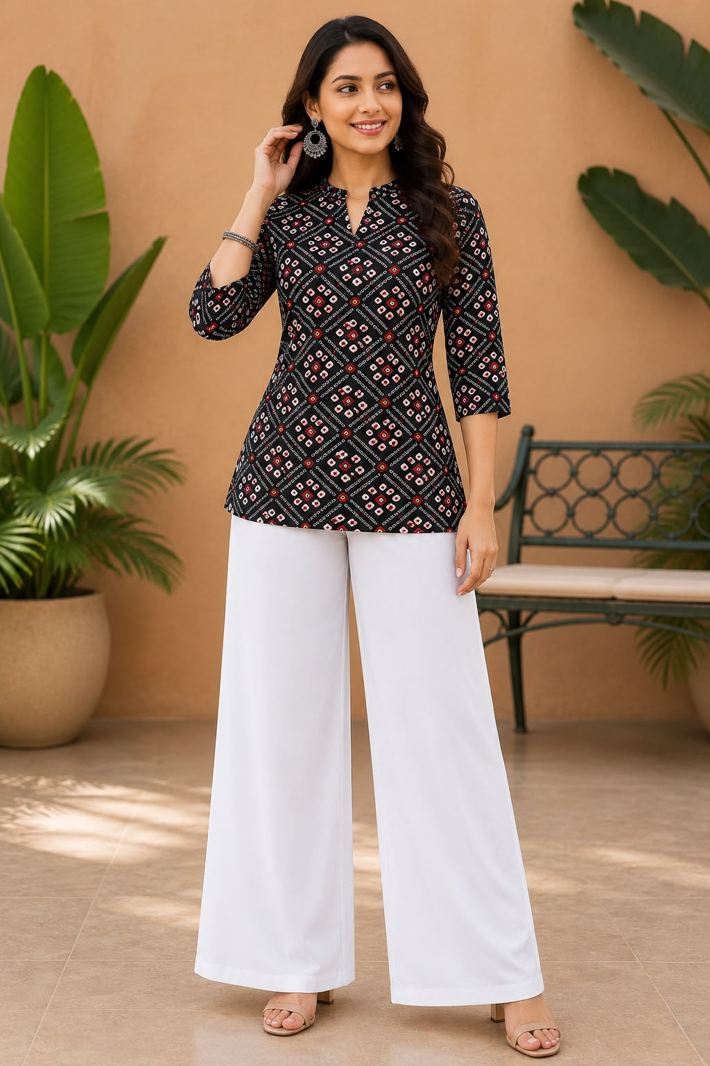 FVD Jalpari Rayon Slub Kurti Pant Set - view 11