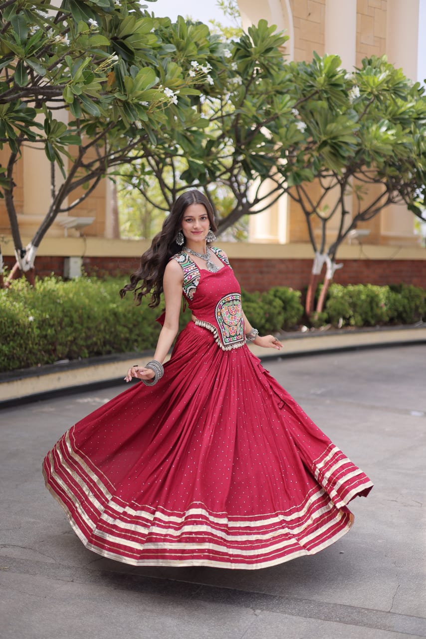 LW 7183 14 Kg Reyon Lehenga Choli - view 5