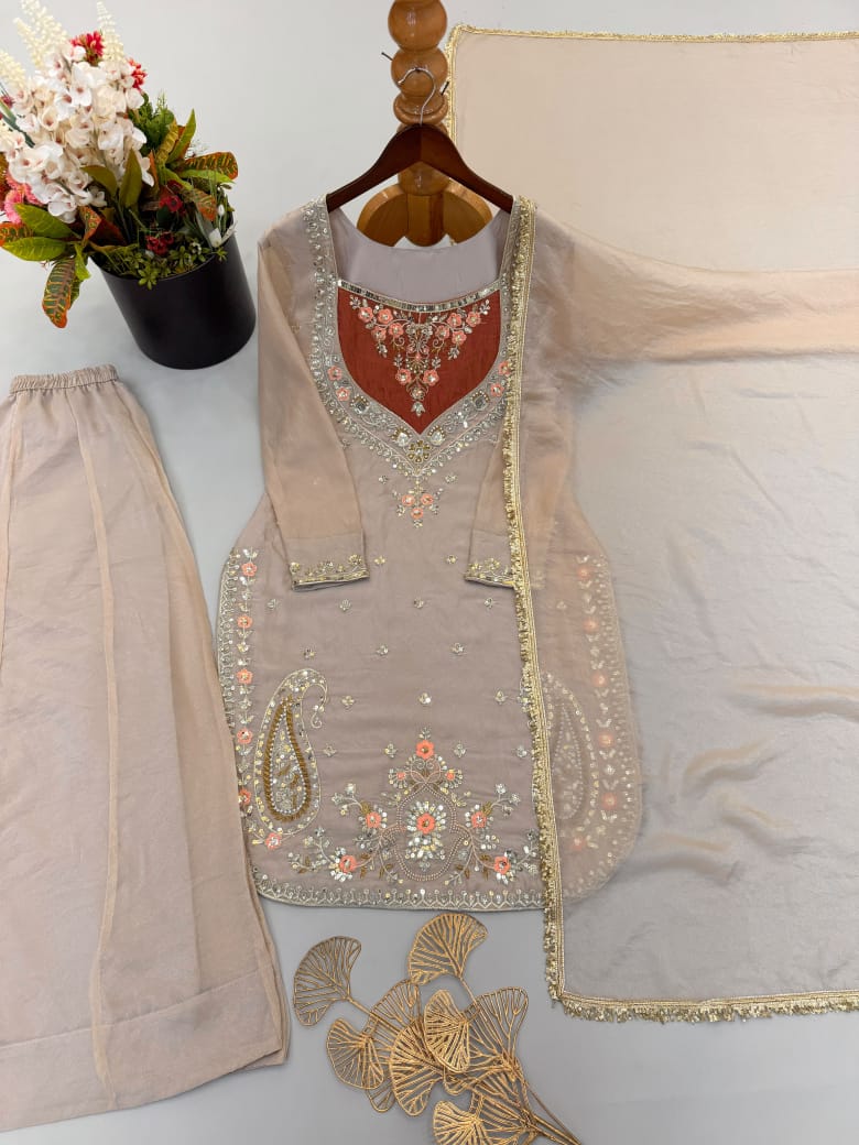 SRK 5369 Nc Moss Readymade Dress - view 6