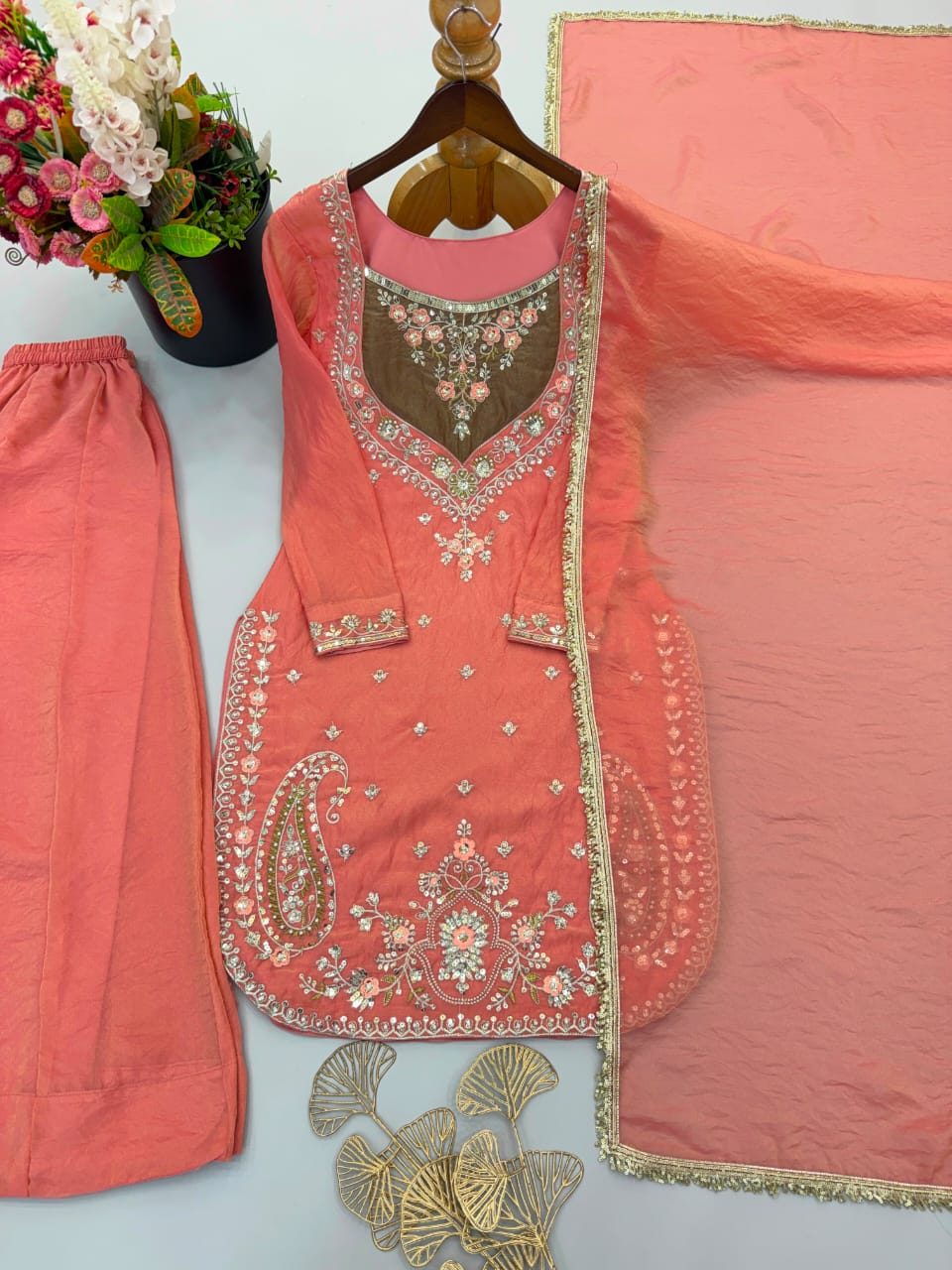 SRK 5369 Nc Moss Readymade Dress - view 9