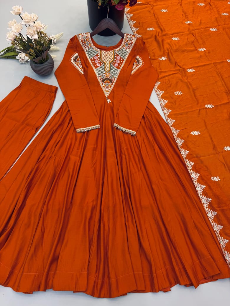 SRK 5370 Roman Silk Gown - view 2