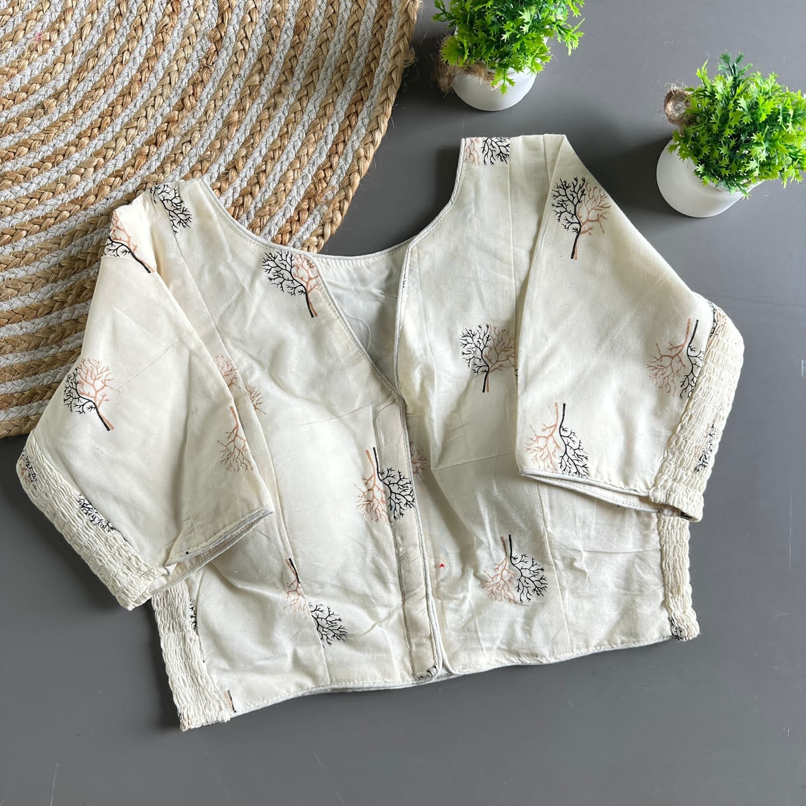 Trading Cotton Pure Cotton Block Blouse - view 3