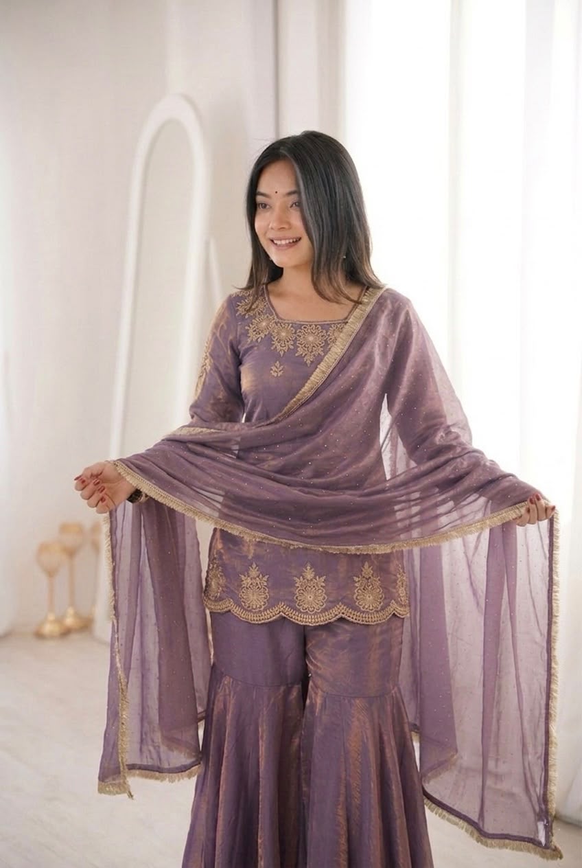 ZSR 3166 Fendy Silk Readymade Dress