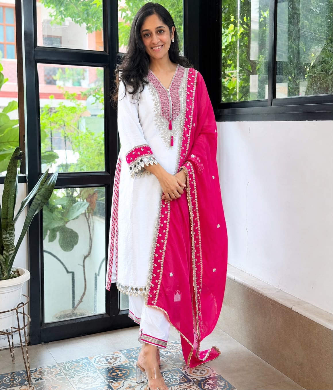 ZSR 3190 Pure Chinnon Readymade Dress - view 2