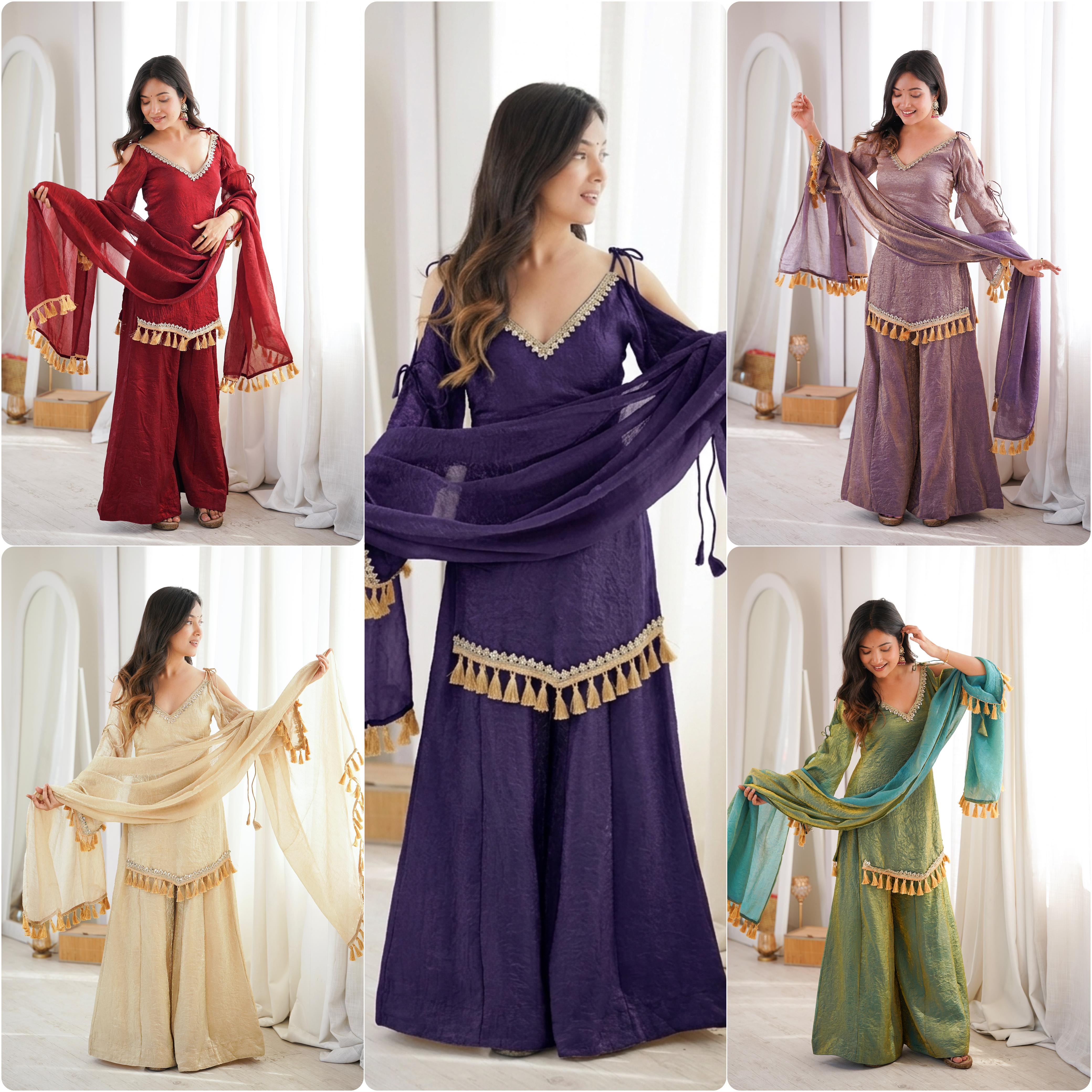 SRK 5296 Crunchy Silk Sarees - view 5
