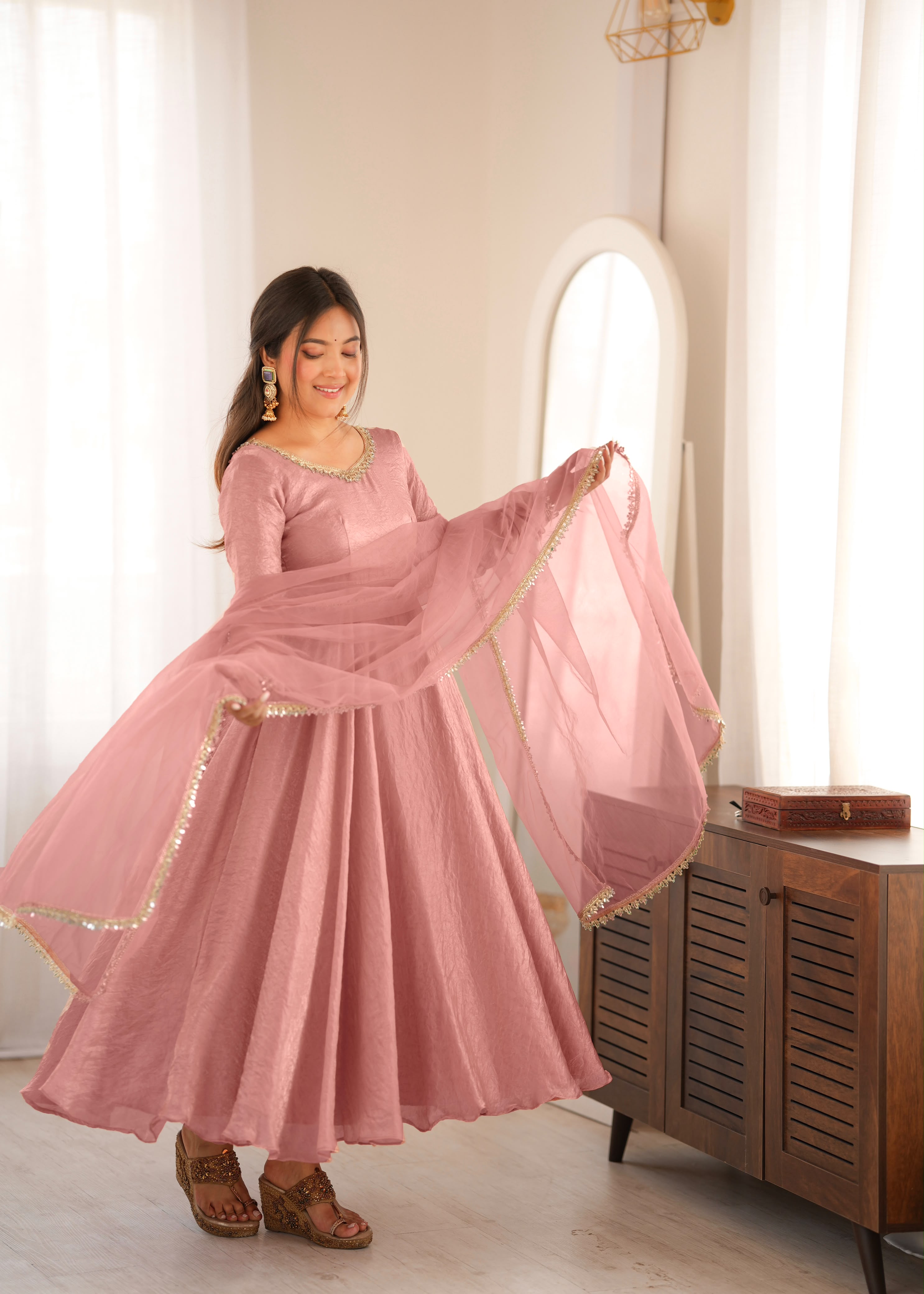 SRK 5355 Doremon Crush Readymade Dress