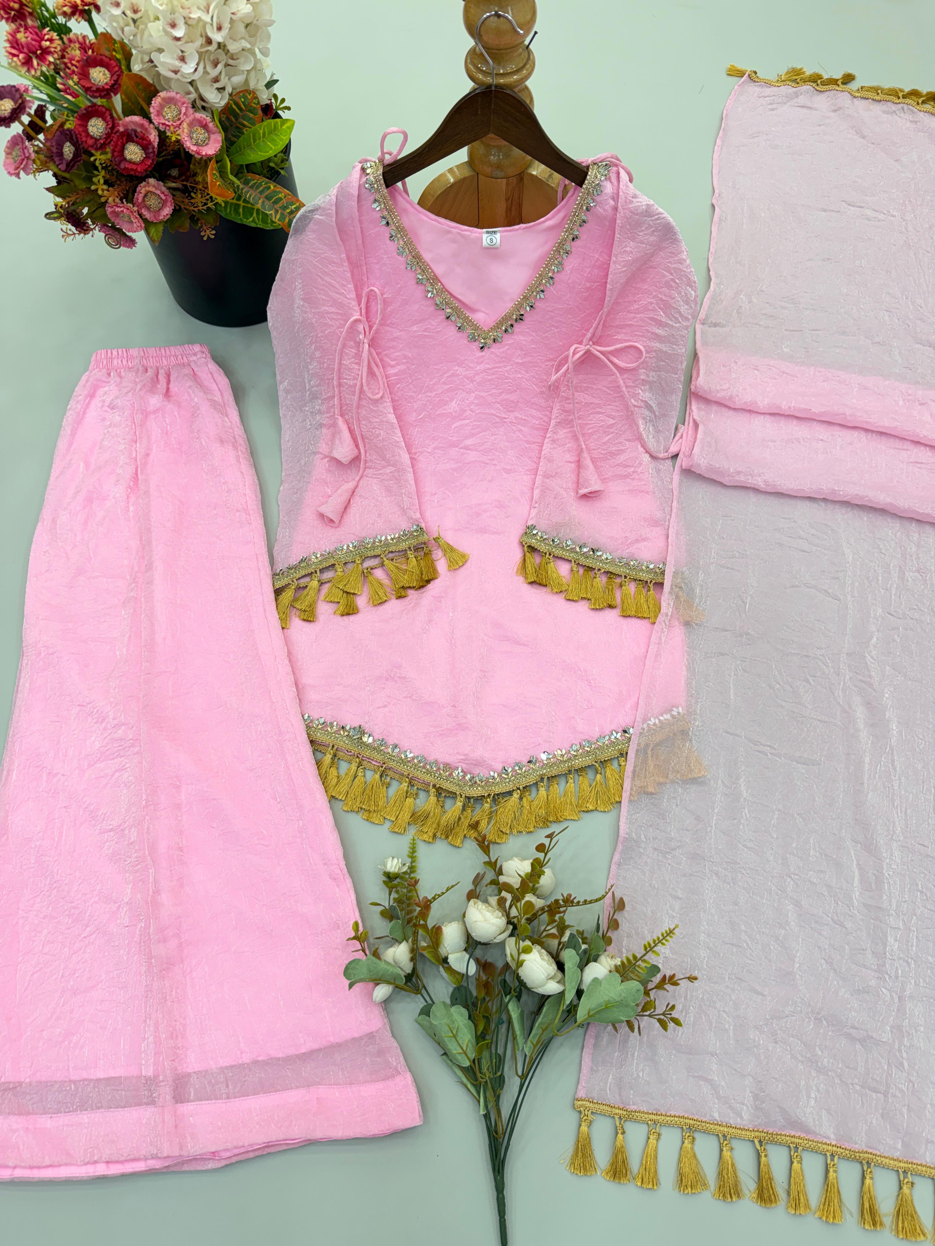 SRK 5357 Doremon Crush Readymade Dress - view 2