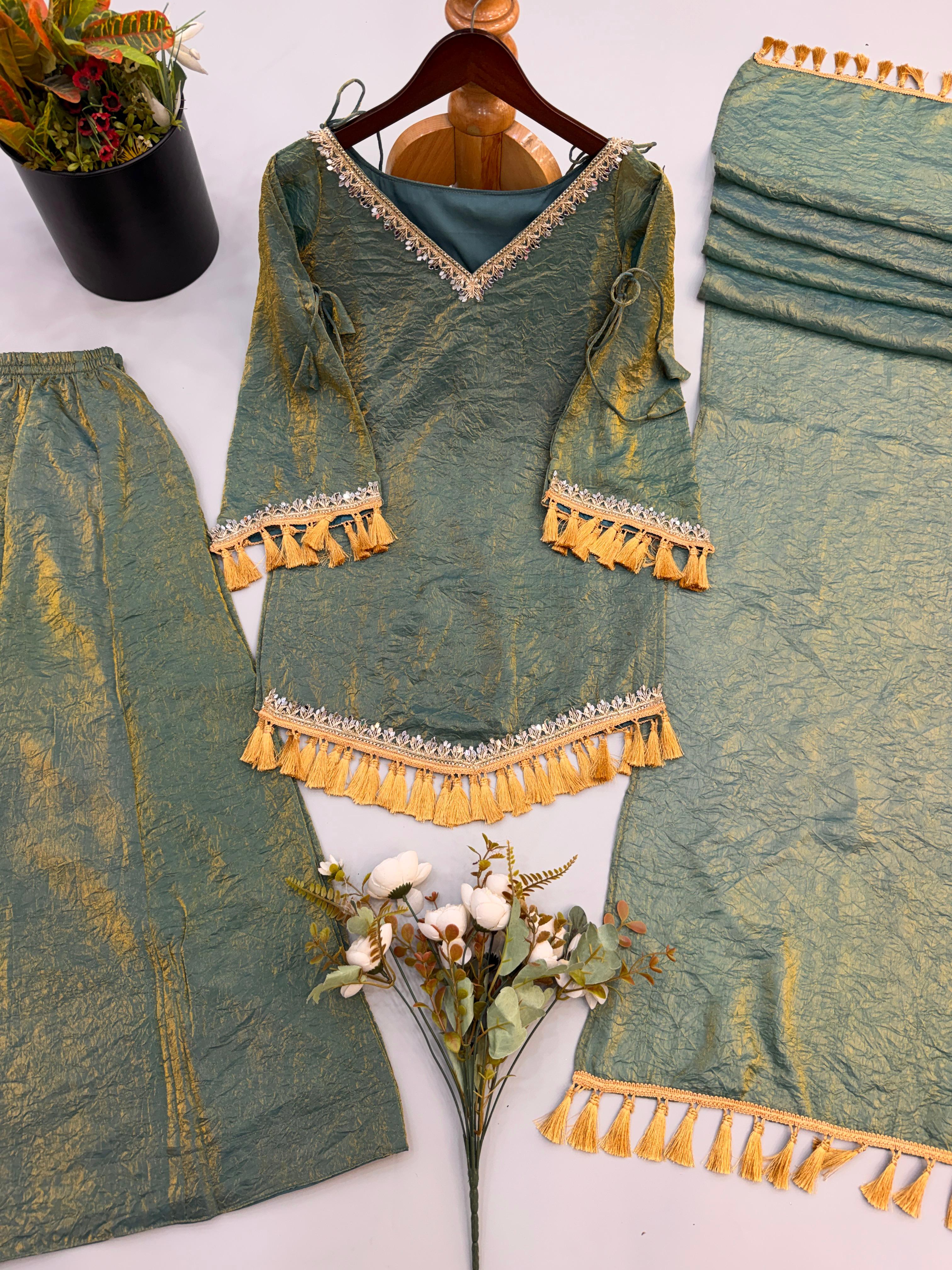 SRK 5357 Doremon Crush Readymade Dress - view 6