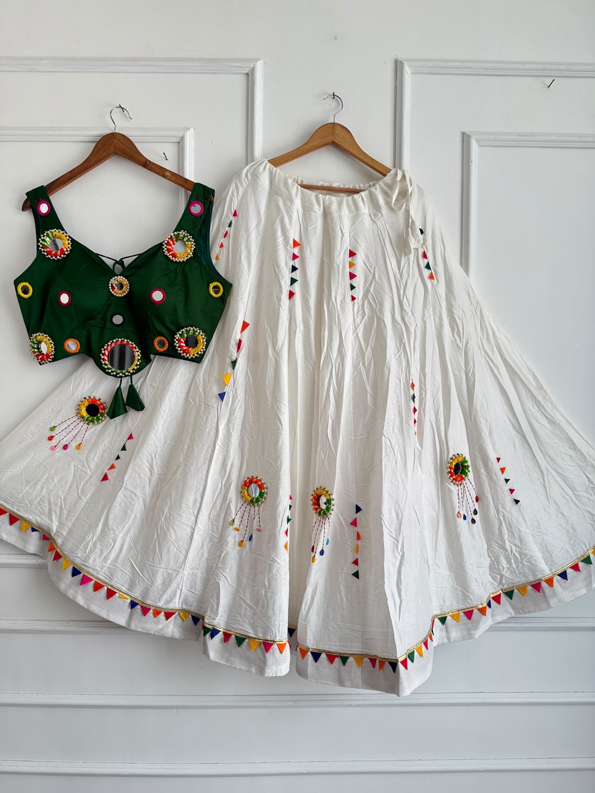 Chaniya Choli Slub Cotton Lehenga Choli