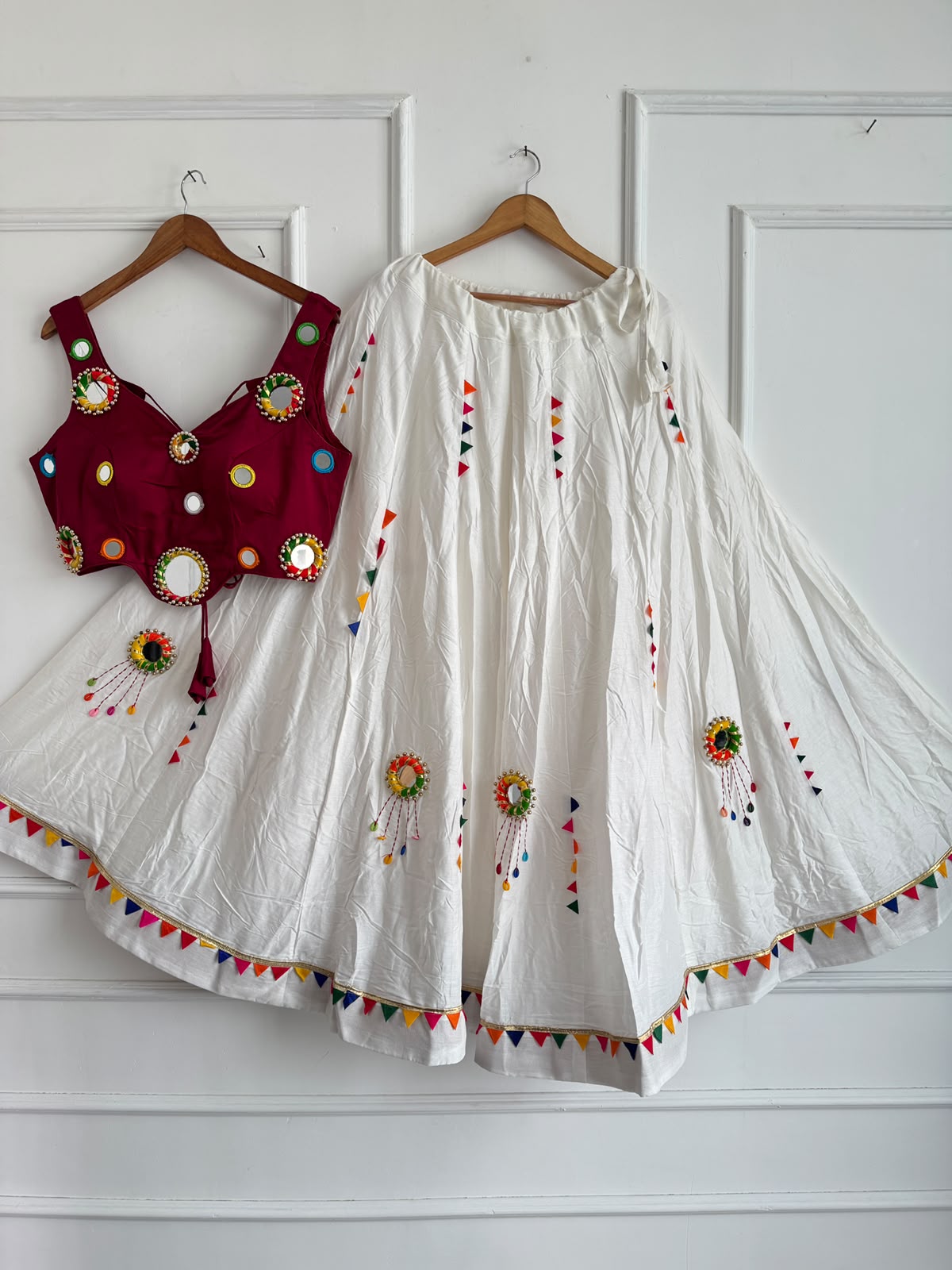 Chaniya Choli Slub Cotton Lehenga Choli - view 11