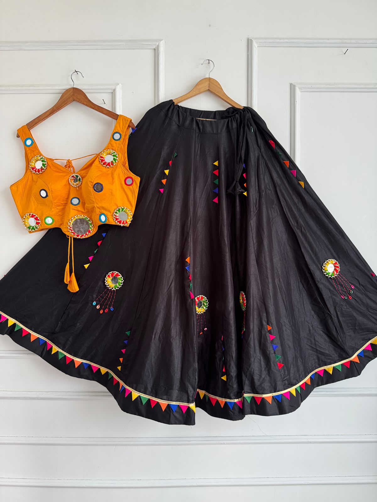 Chaniya Choli Slub Cotton Lehenga Choli - view 2