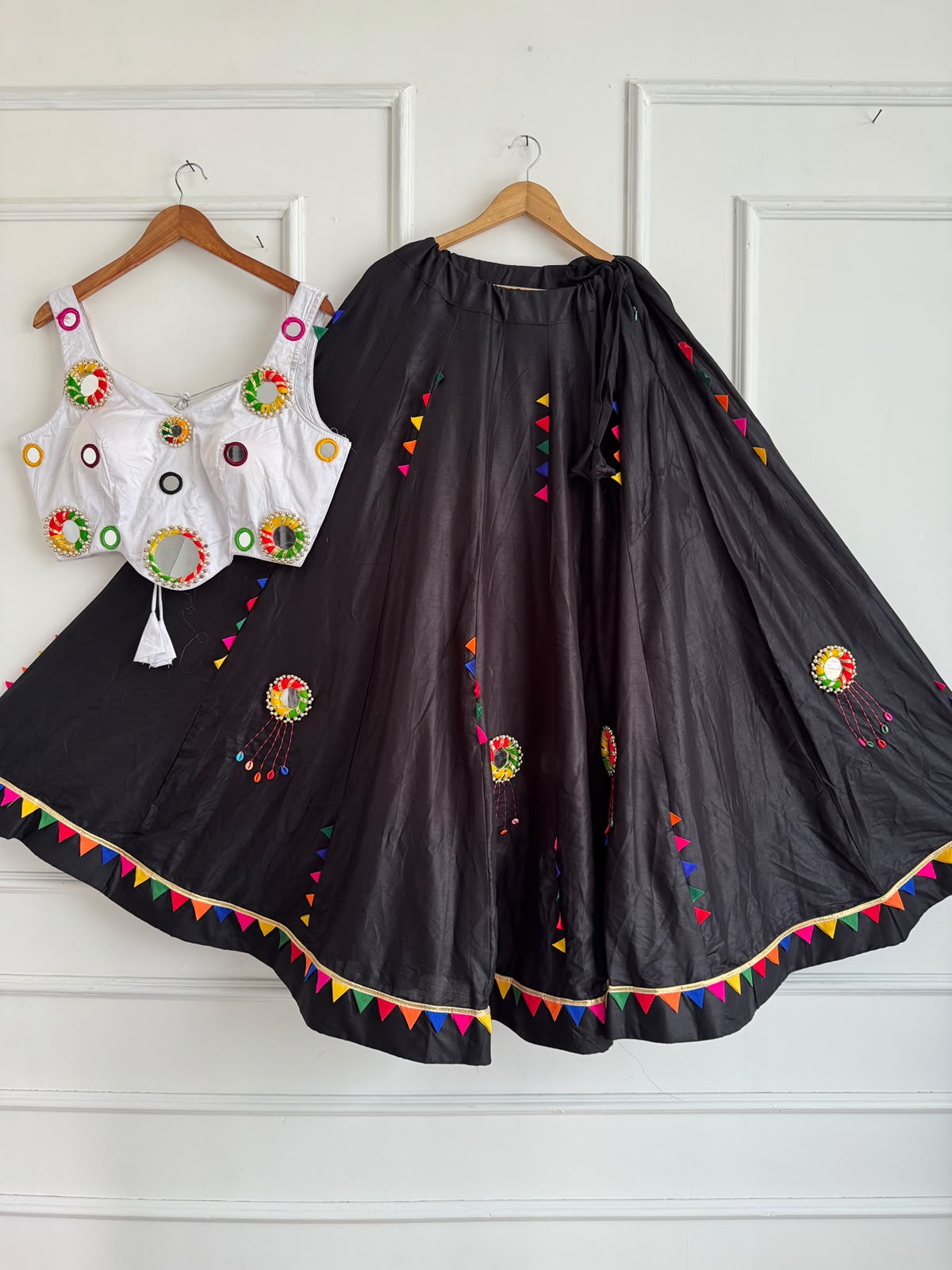 Chaniya Choli Slub Cotton Lehenga Choli - view 6