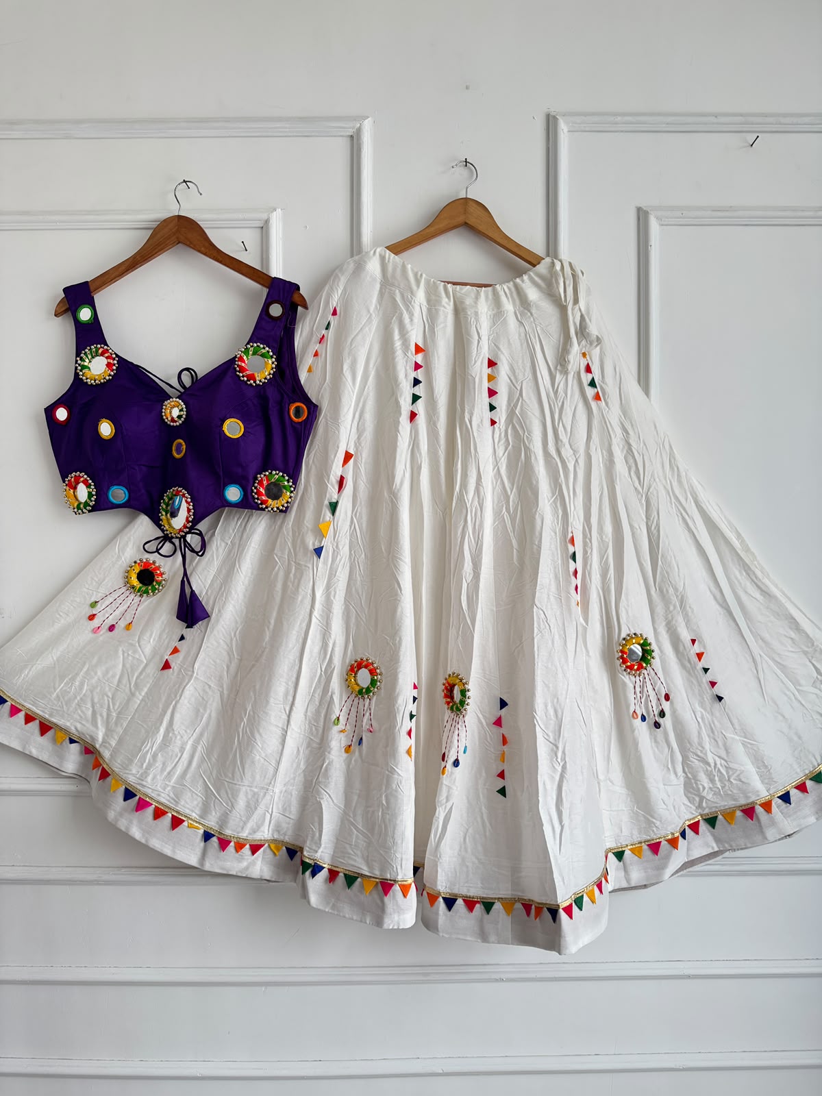 Chaniya Choli Slub Cotton Lehenga Choli - view 7
