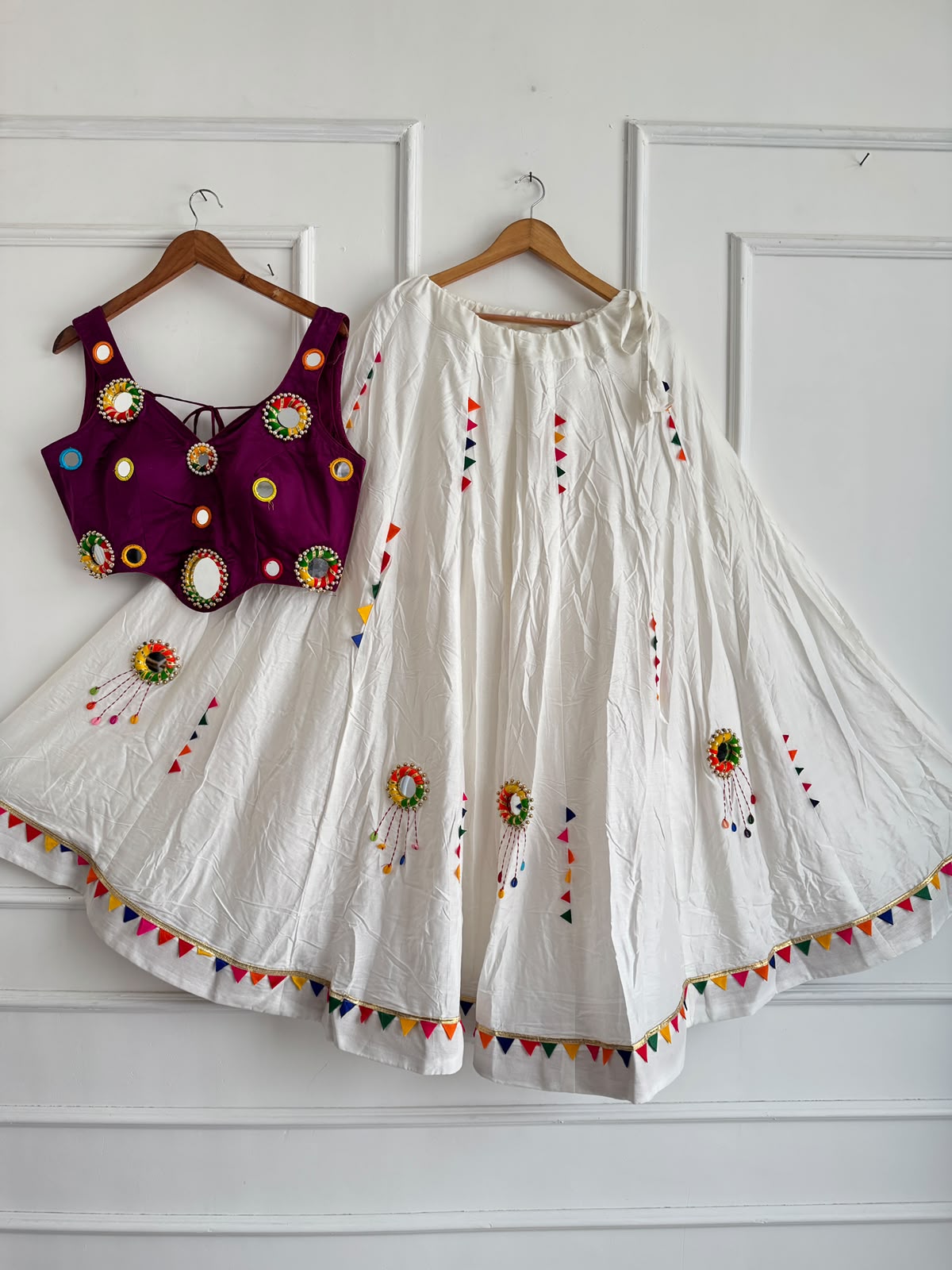 Chaniya Choli Slub Cotton Lehenga Choli - view 9