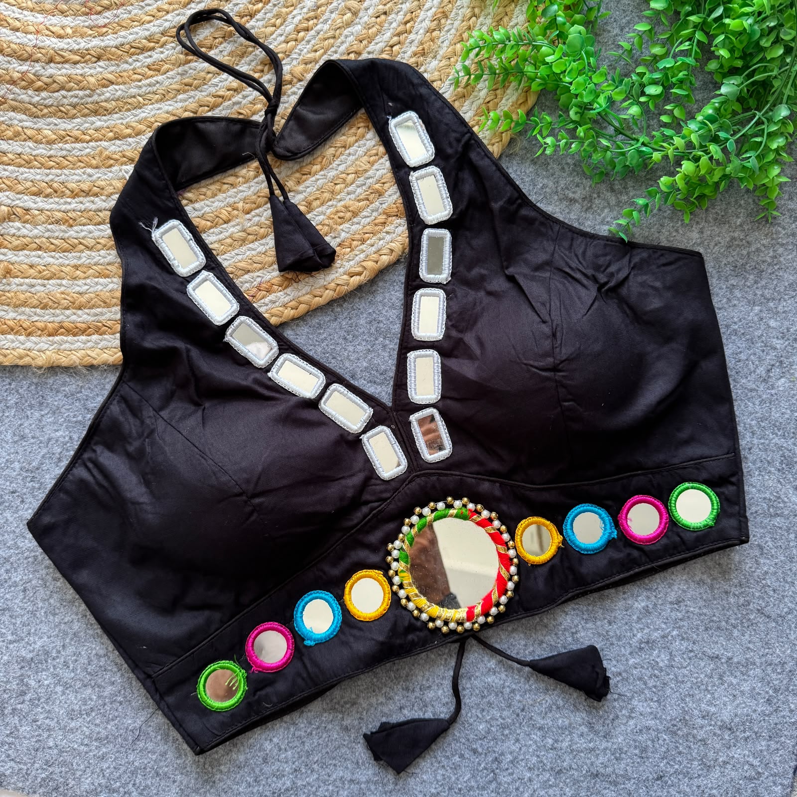 Collor Neck Blouses Pure Cotton - view 3