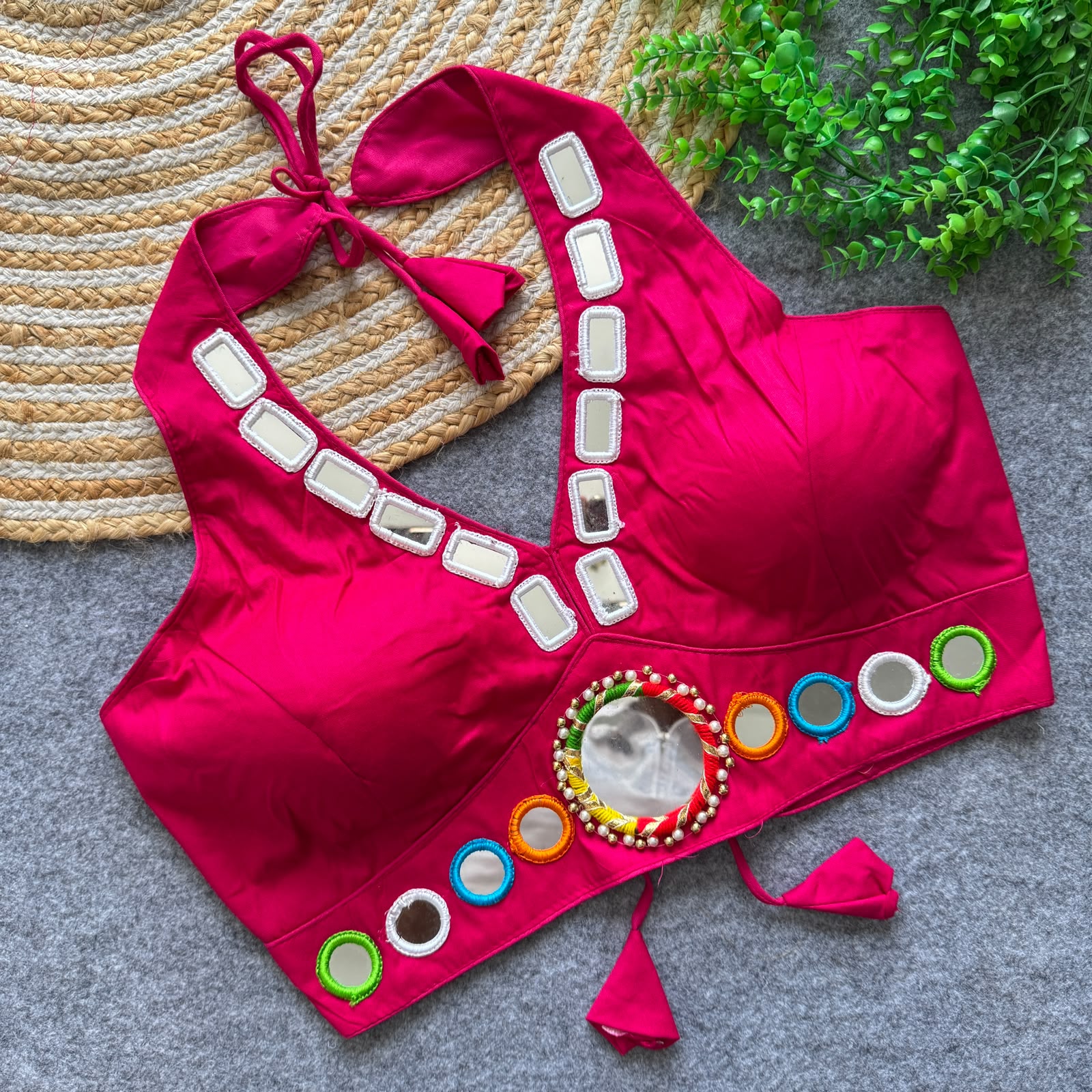 Collor Neck Blouses Pure Cotton - view 5