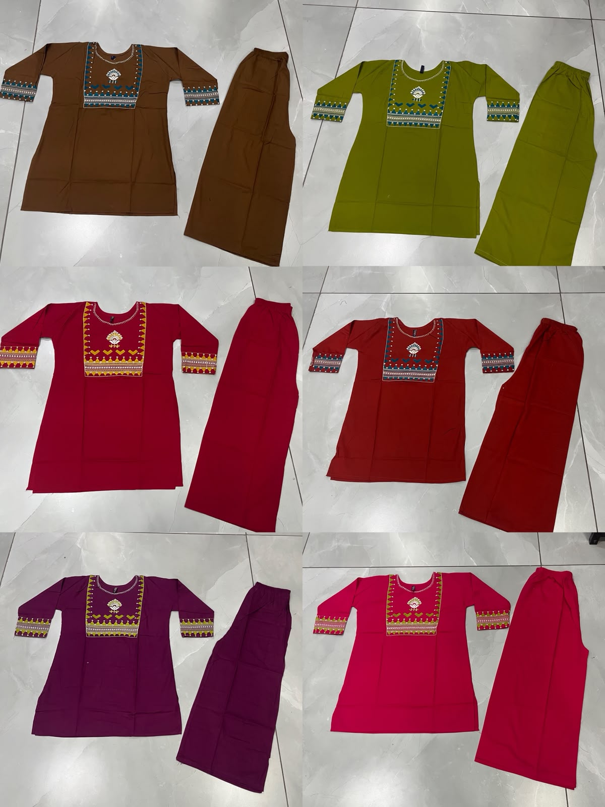 FVD Sultan Dhabu Cotton Kurti Pant Set - view 6