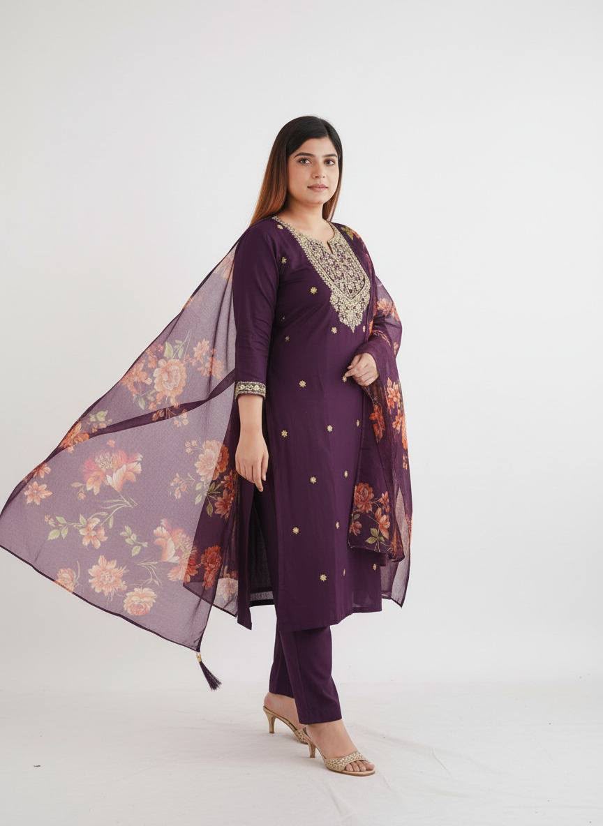 FVD Viscose Rayon Readymade Dress - view 2