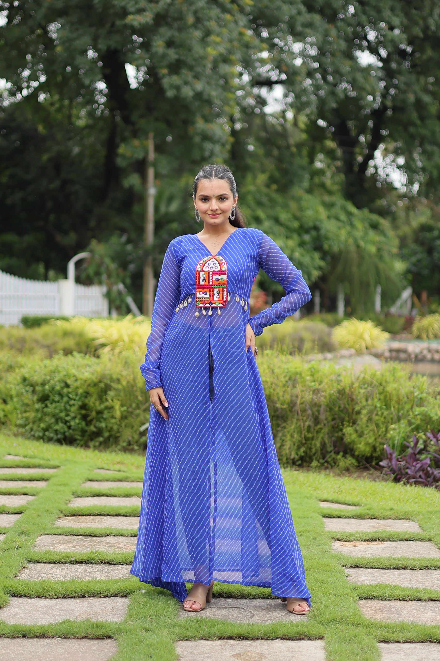 KA 1123 Leheriya Kurtis - view 2