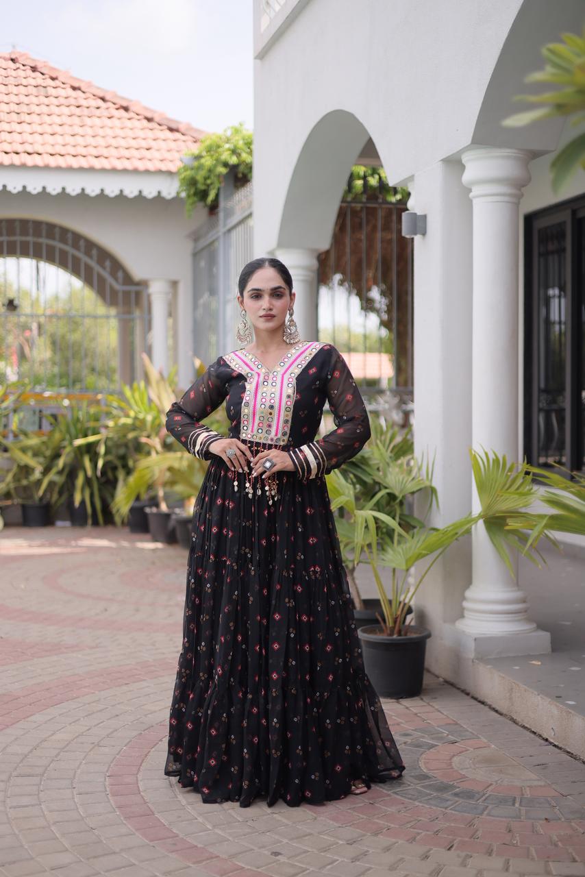 KA 1265 Laheriya Gown - view 5