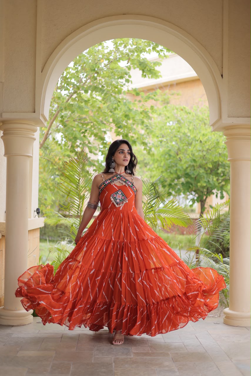 KA 1270 Laheriya Gown - view 3