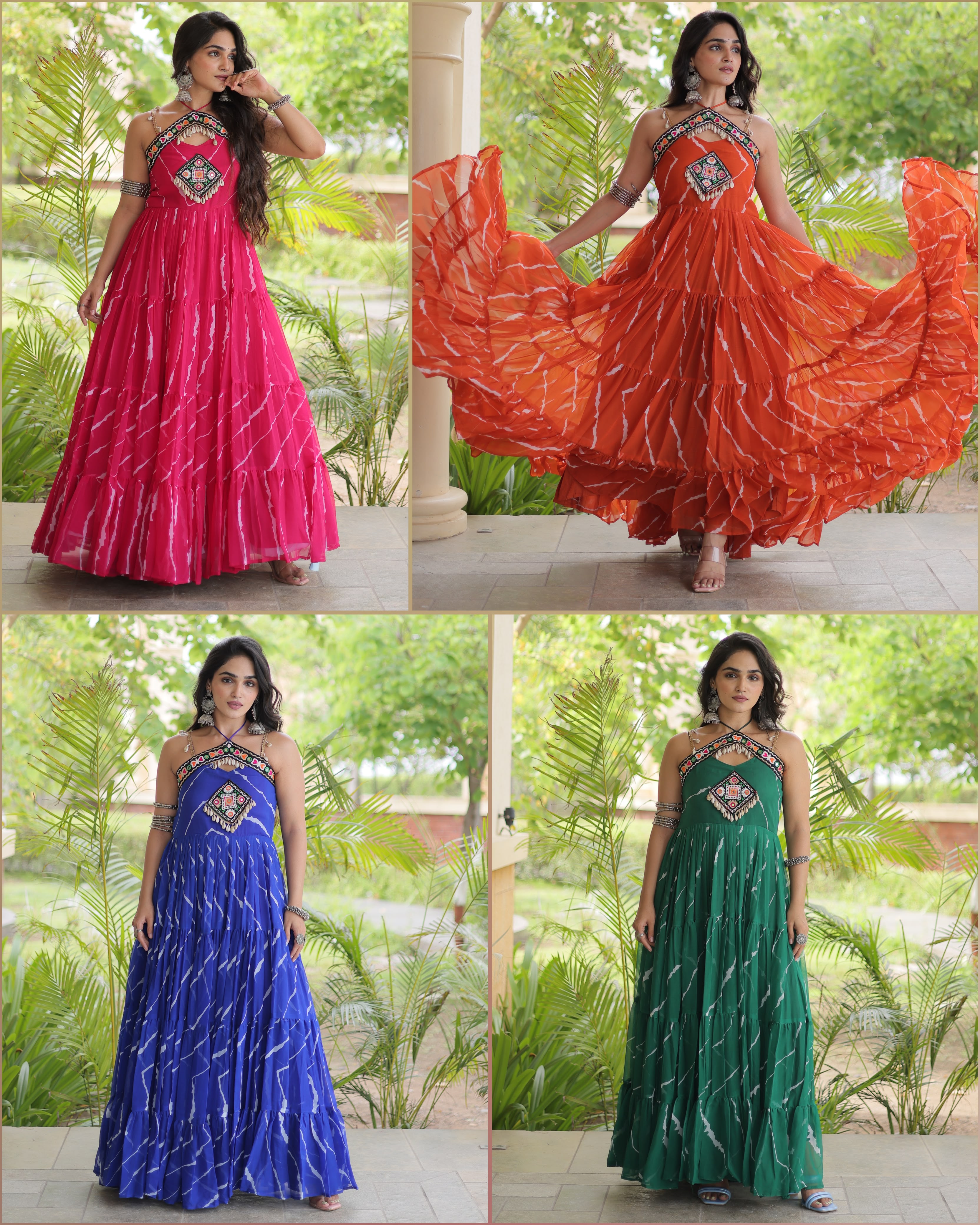 KA 1270 Laheriya Gown Design - view 6