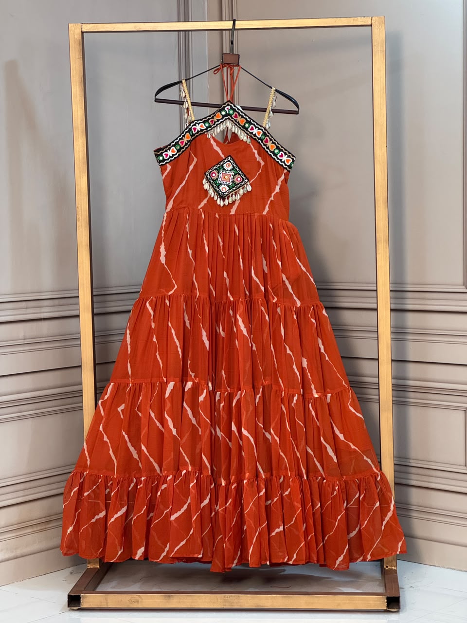 KA 1270 Laheriya Gown Design - view 2