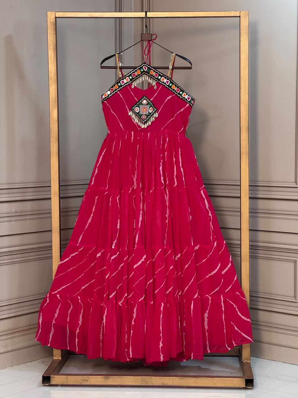 KA 1270 Laheriya Gown Design - view 4