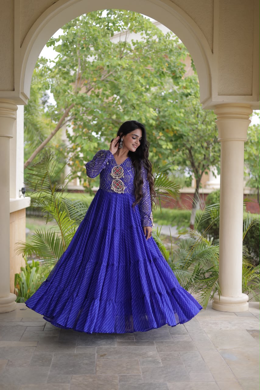 KA 1275 Laheriya Gown - view 2