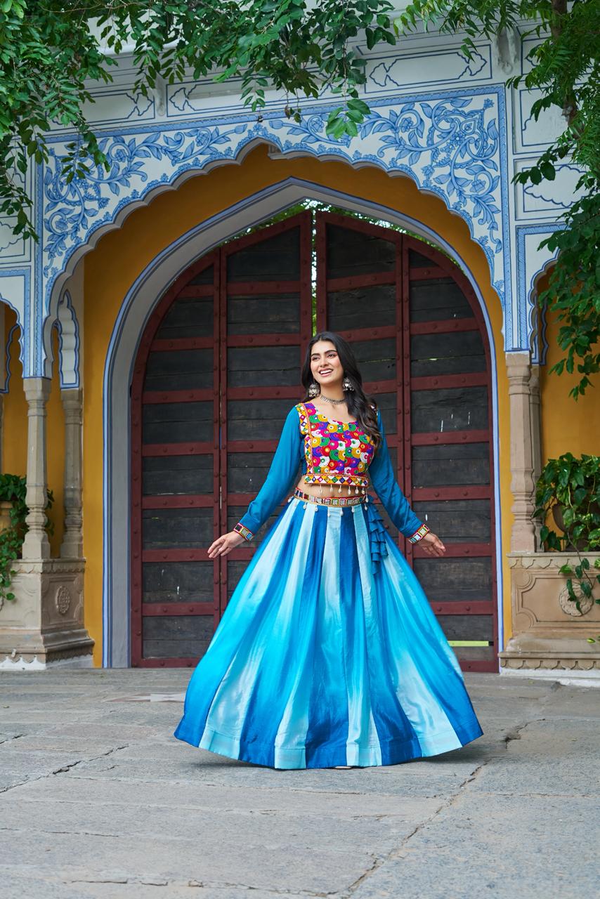 KA 5045 Chinnon Pedding Lehenga Choli - view 4