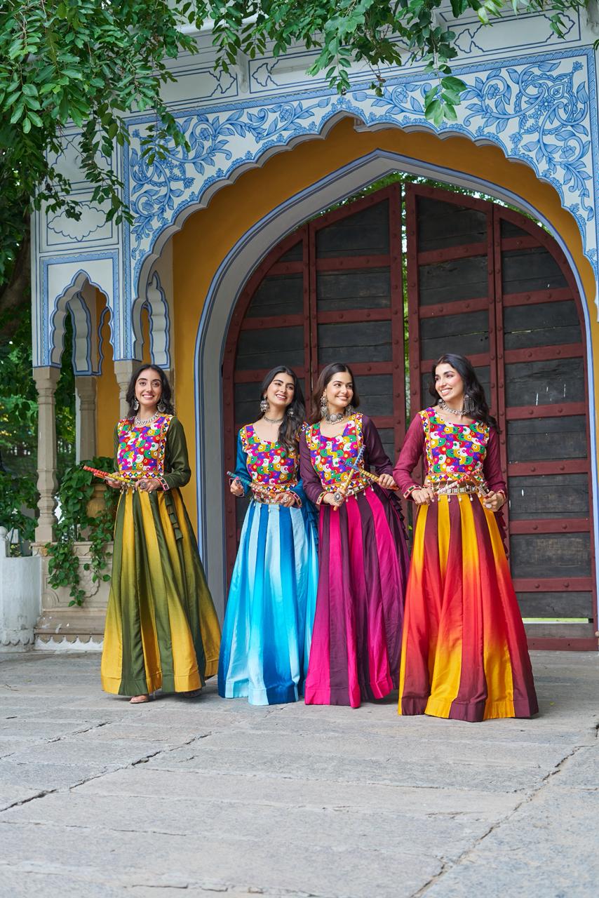 KA 5045 Chinnon Pedding Lehenga Choli - view 6