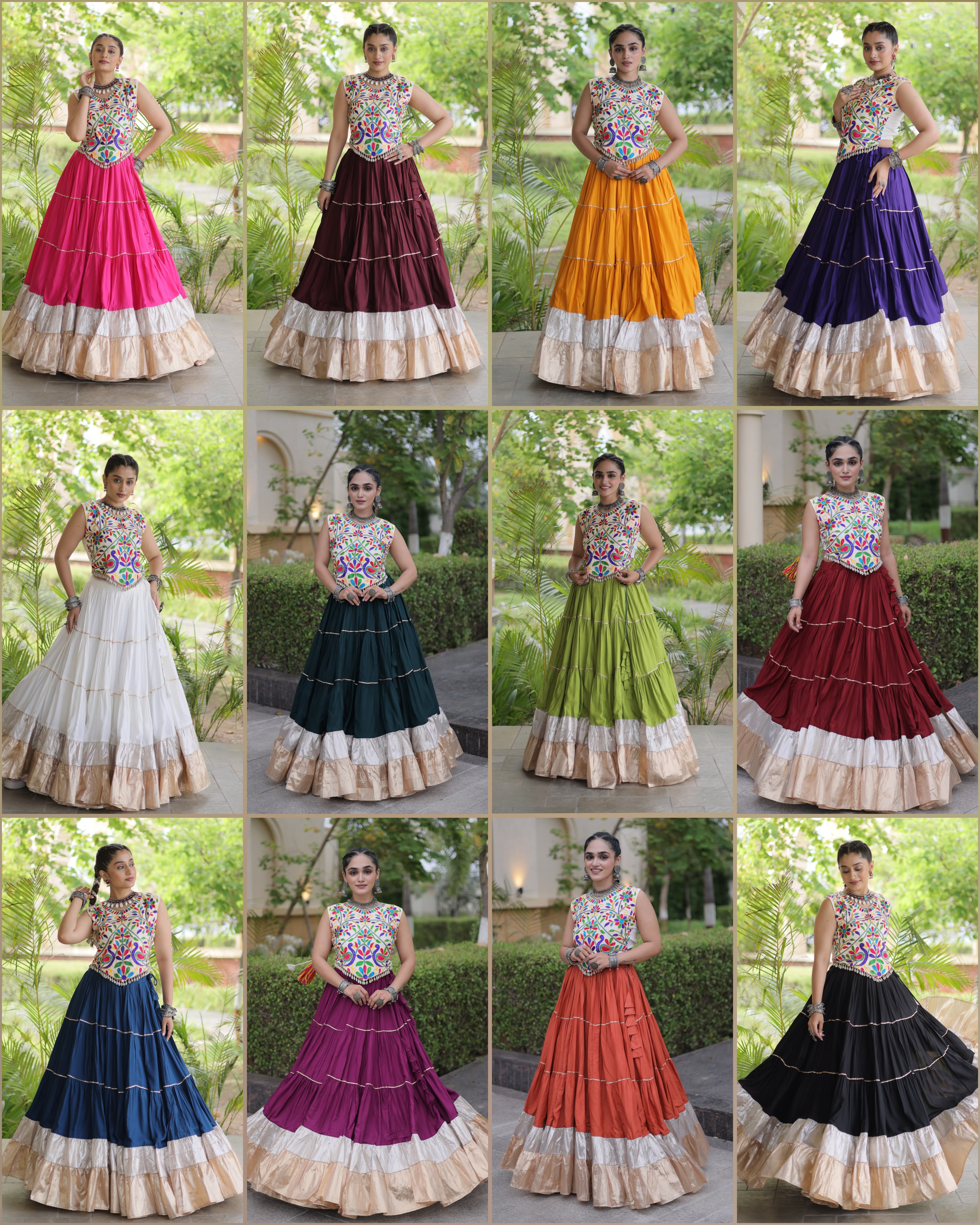 KA 5071 White Rayon And Lampi Lehenga Choli - view 6