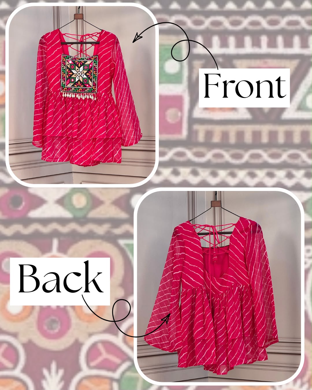 KA 5074 Full Stitched Kurtis