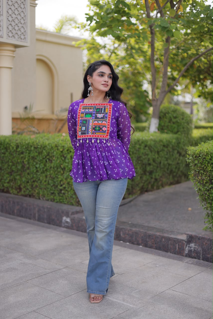 KA 5079 Full Stitched Kurtis - view 2