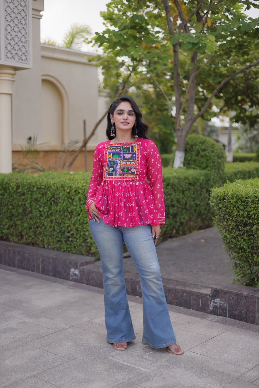 KA 5079 Full Stitched Kurtis - view 3