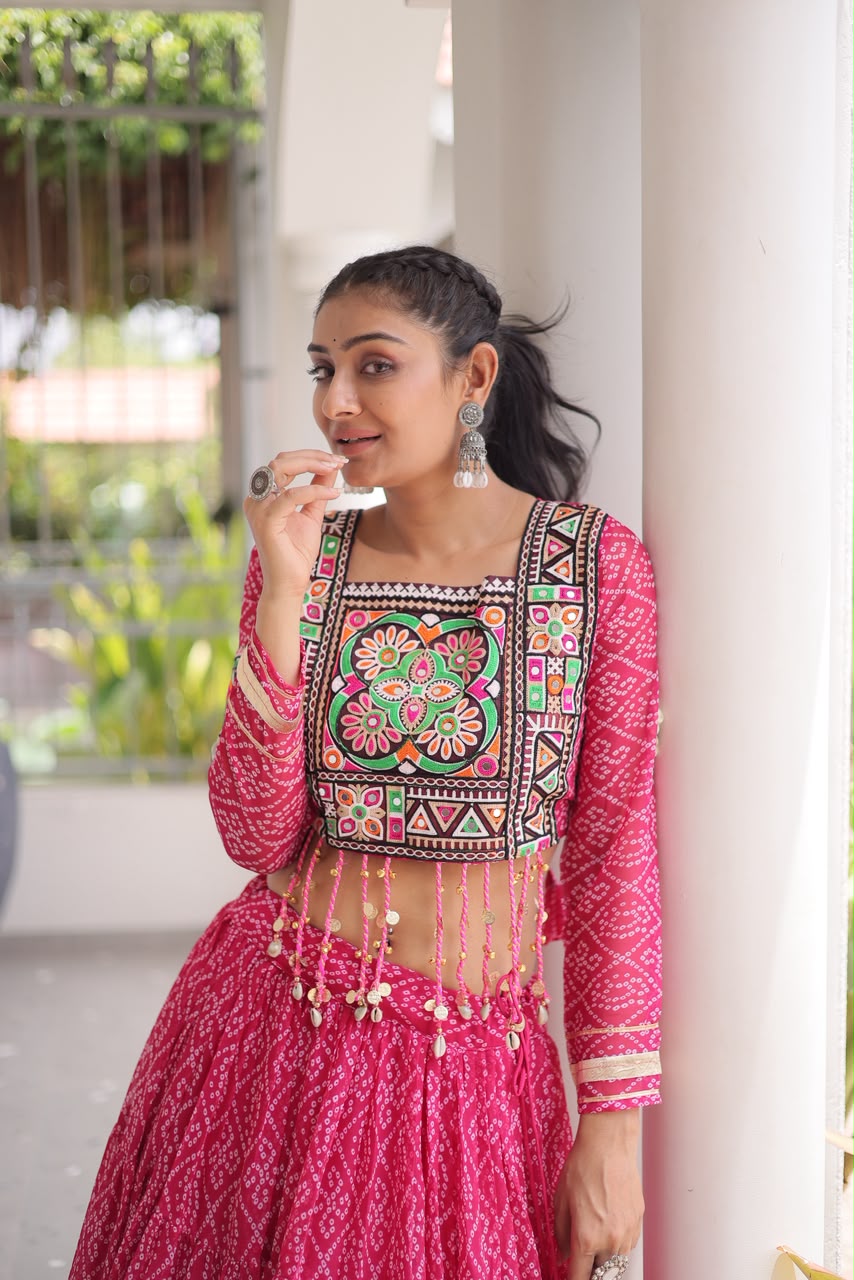 KA 5080 Bandhni Design