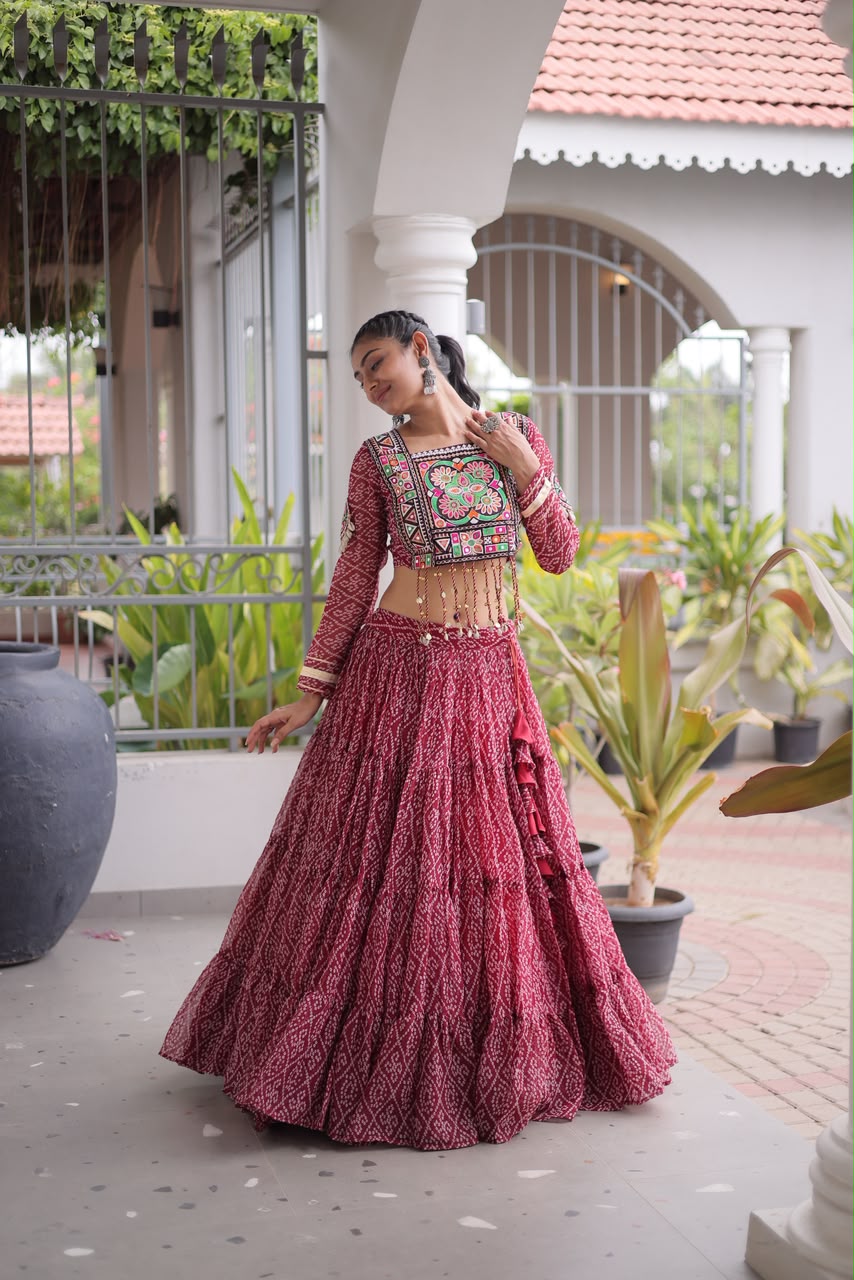 KA 5080 Bandhni Design - view 2