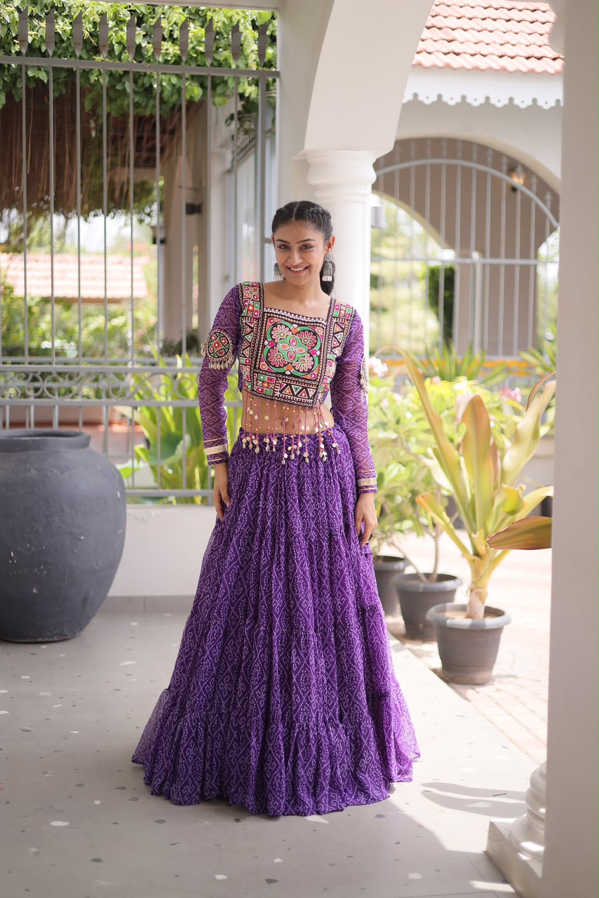 KA 5080 Bandhni Design - view 3