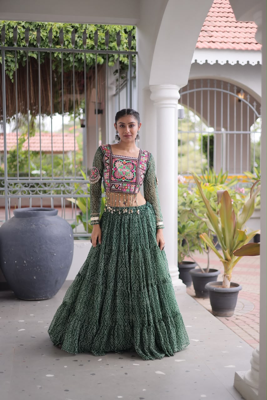 KA 5080 Bandhni Design - view 4