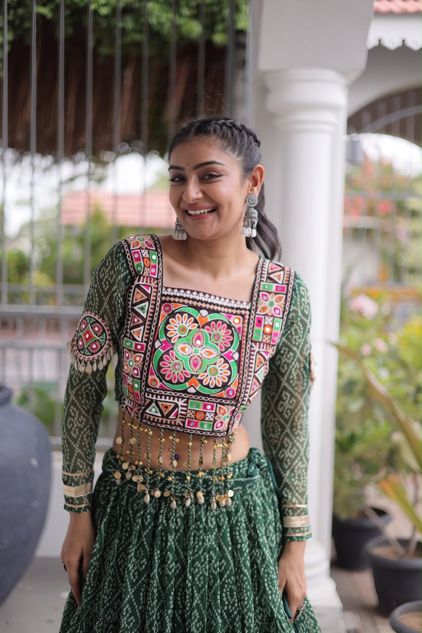 KA 5080 Bandhni Design
