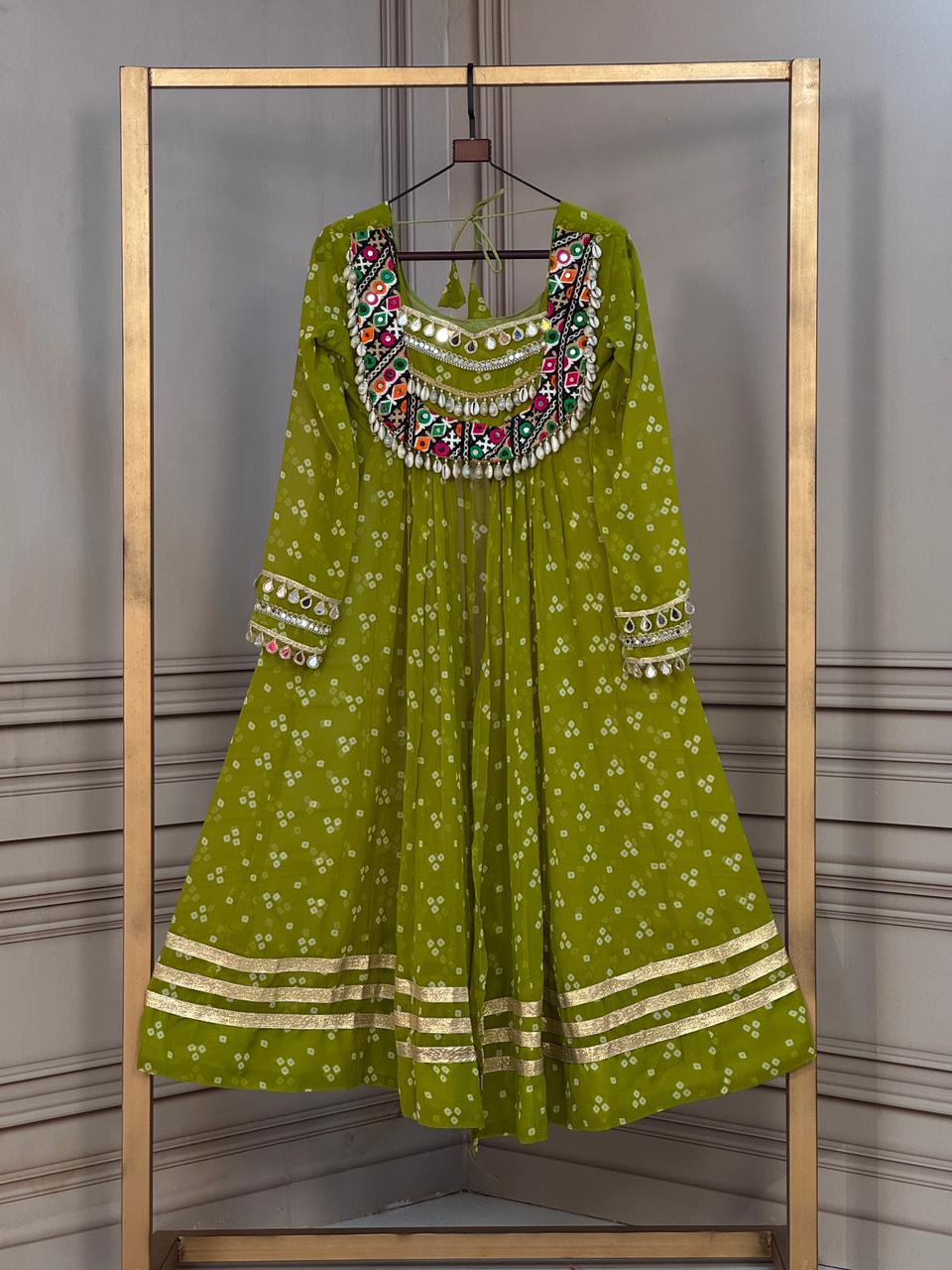 KA 5081 Bandhni Kurtis