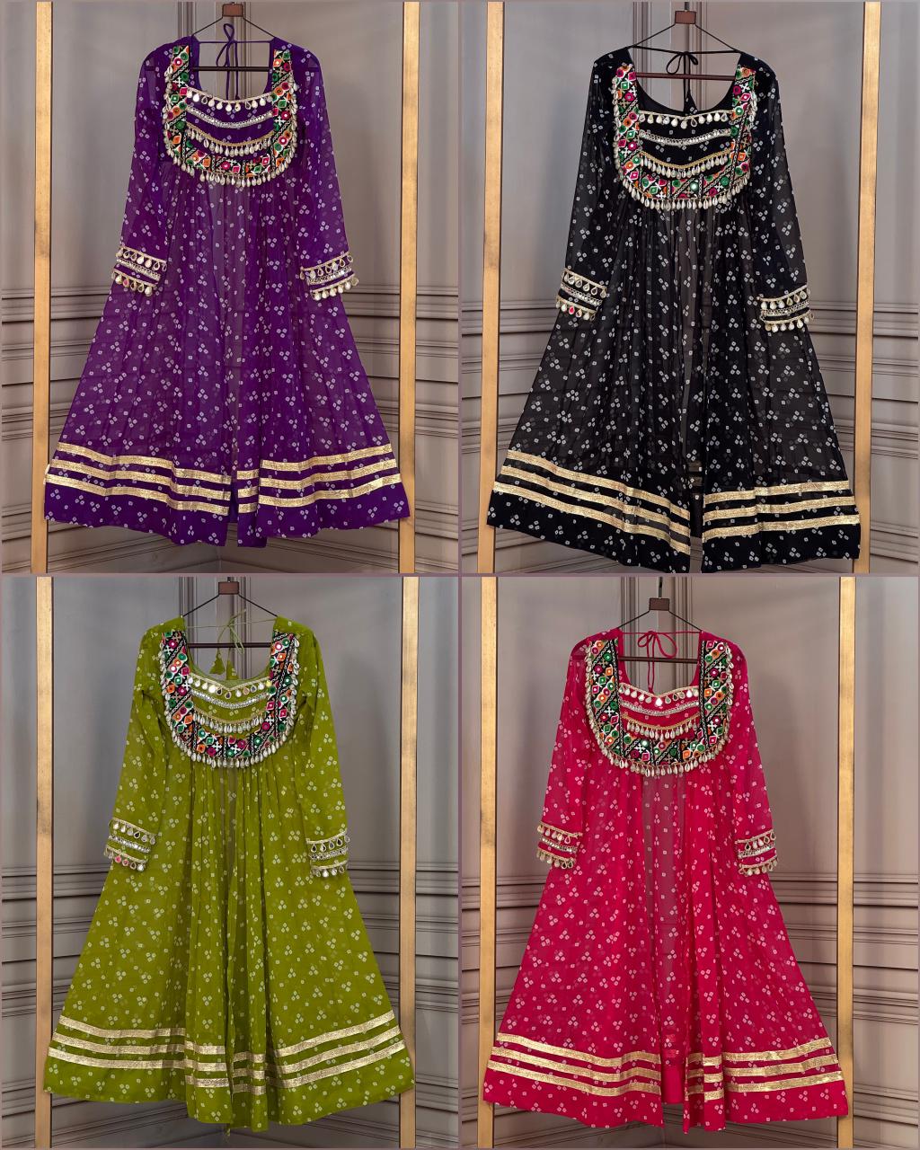 KA 5081 Bandhni Kurtis - view 5