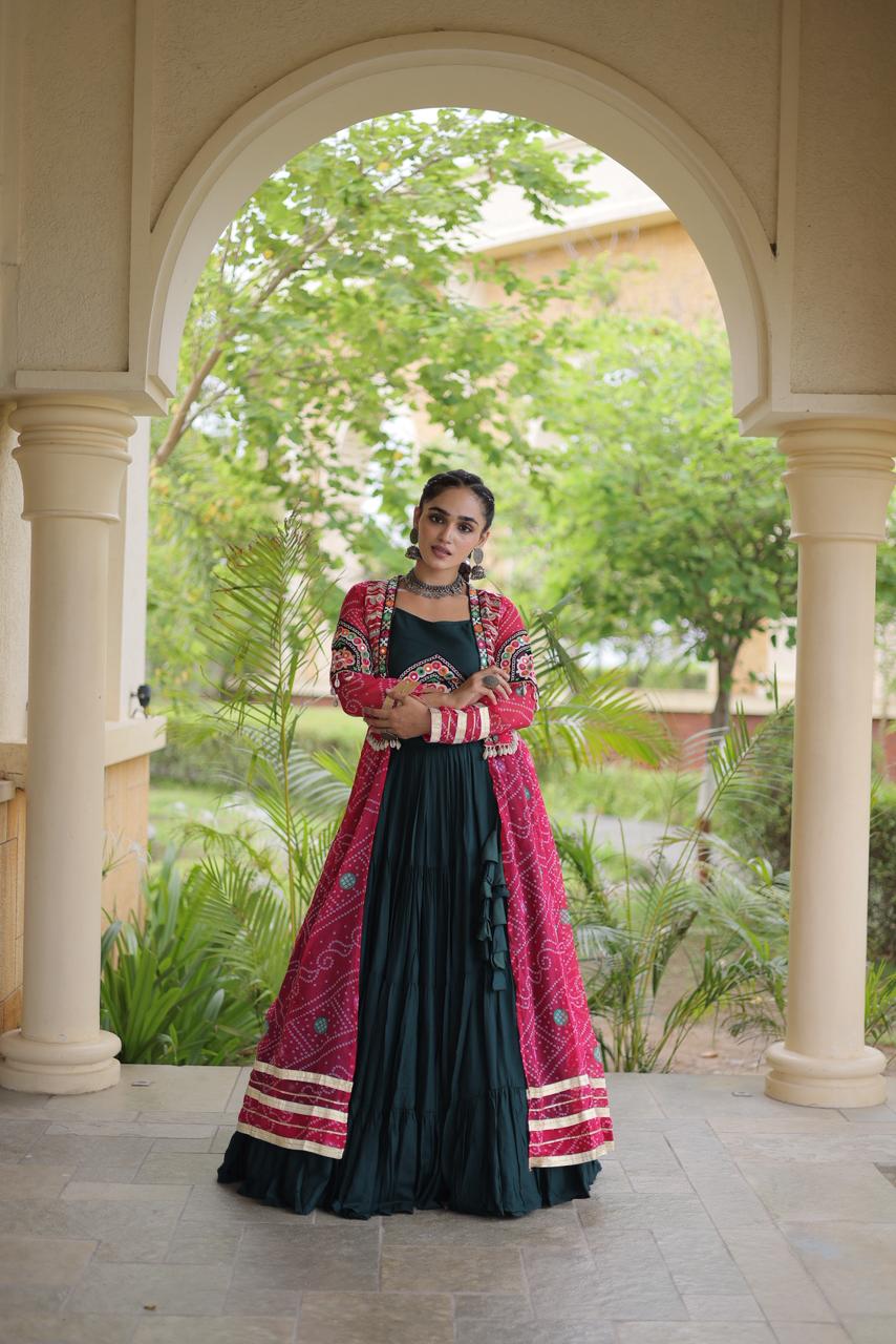 KA 5083 Rayon Lehenga Choli - view 3