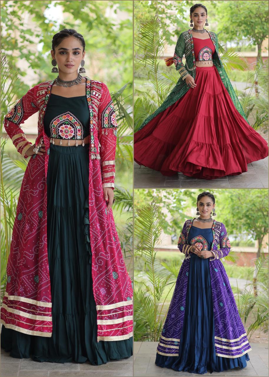 KA 5083 Rayon Lehenga Choli - view 4