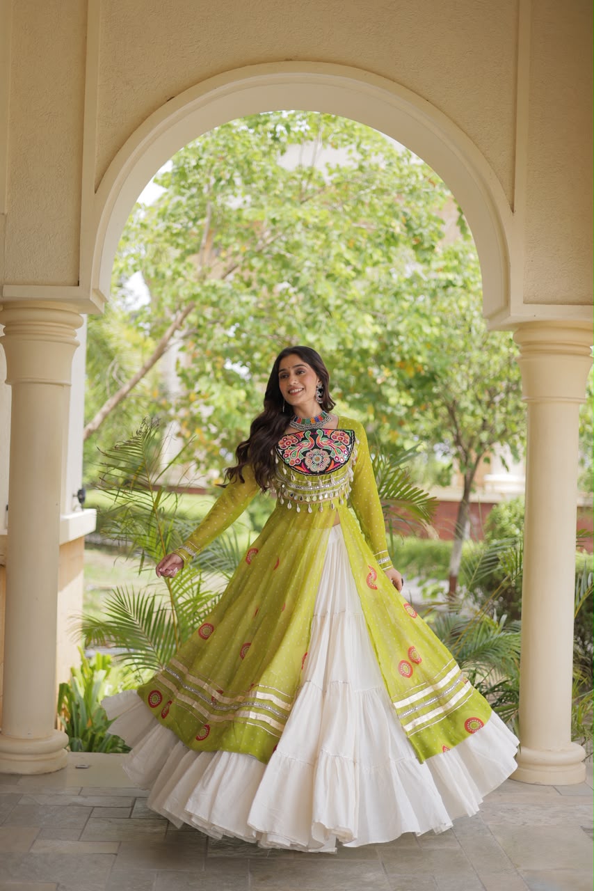 KA 5085 Bandhani Lehenga Choli - view 3