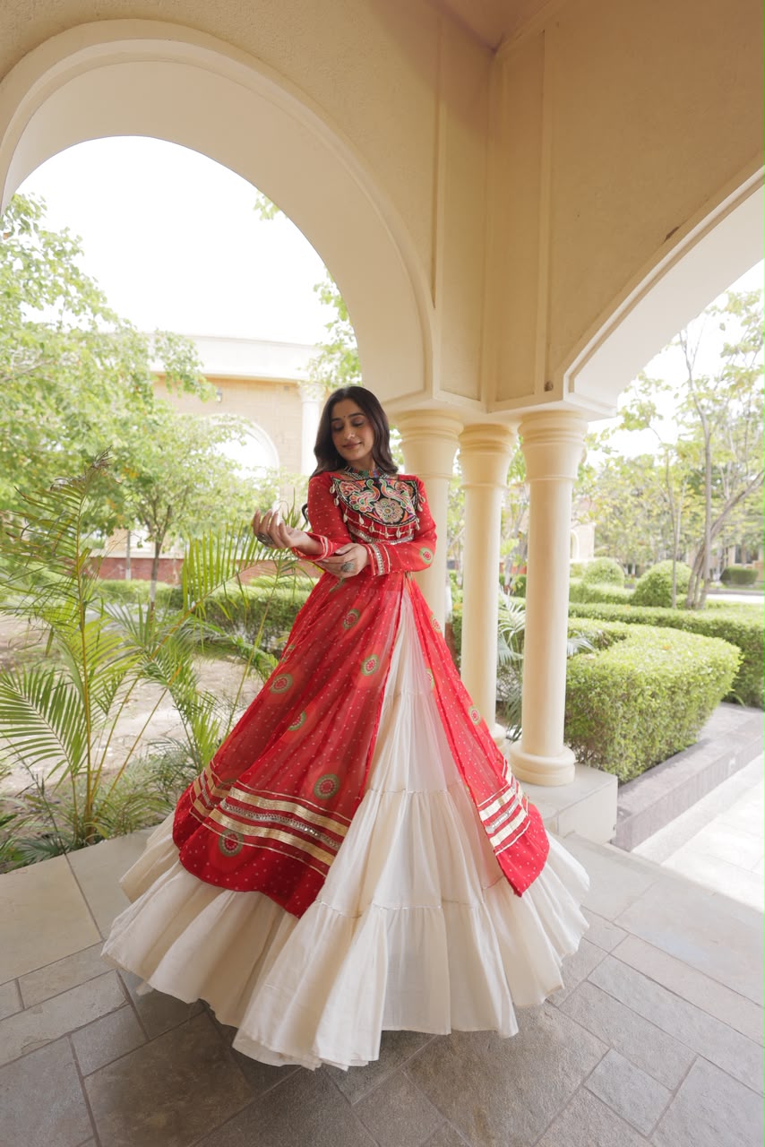 KA 5085 Bandhani Lehenga Choli - view 5