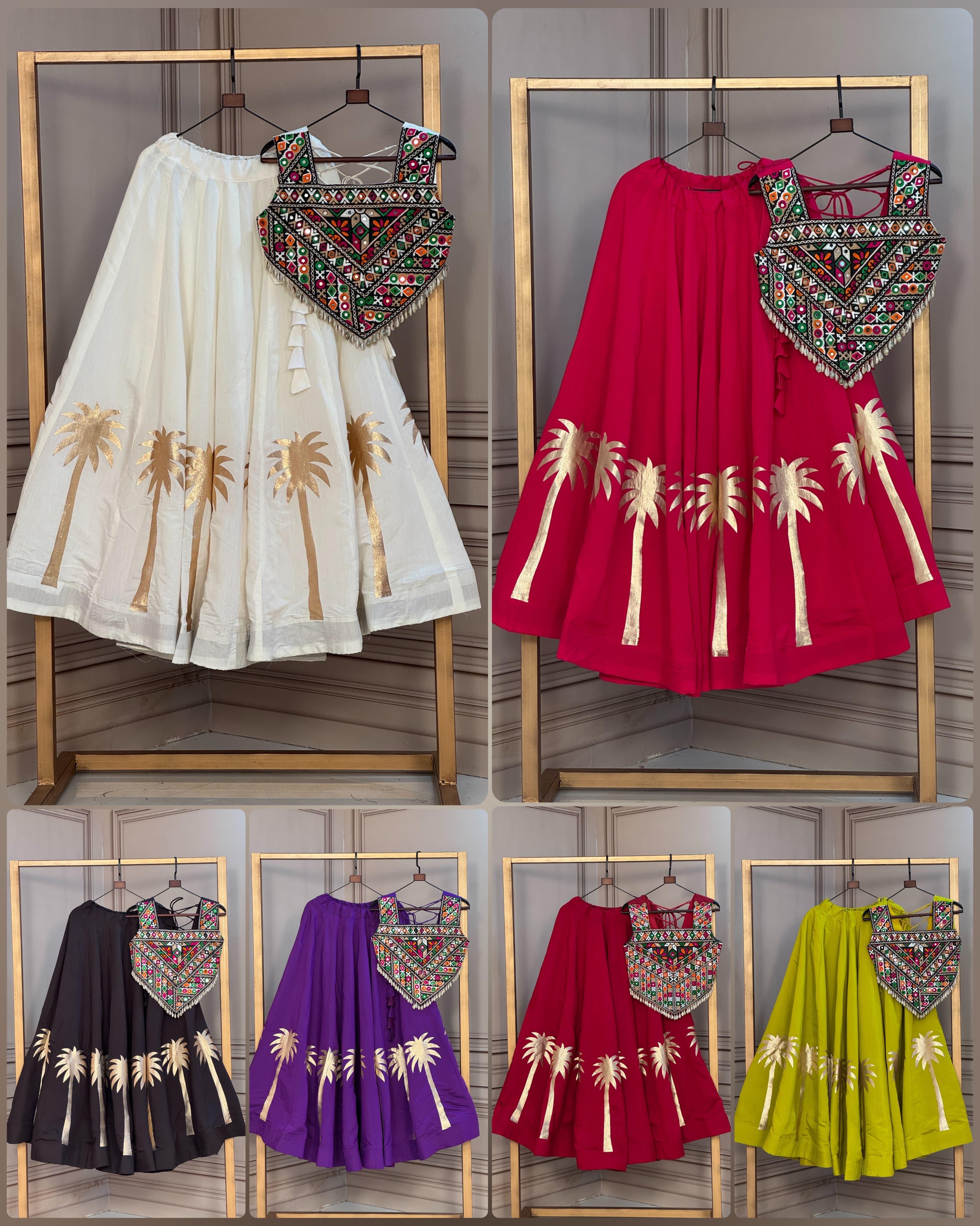 LW 7171 Maroon Full Stitched Lehenga Choli - view 7